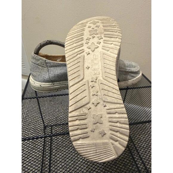 Hey Dude Wendy Chambray White Blue Slip On Shoes Women’s US 7 Excellent Cond. - Picture 5 of 6